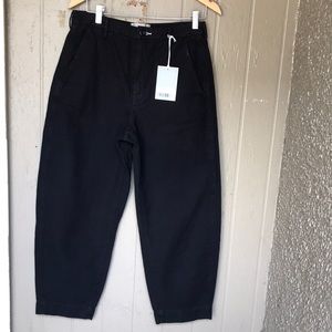 Everlane curve canvas high waisted pants